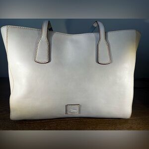 Dooney & Bourke Ecru Florentine Ashton Tote